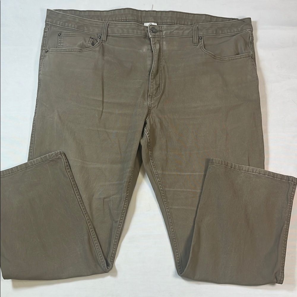 Magellan Outdoors Pants Men’s 42W Heritage 5 Pocket Pant Brown